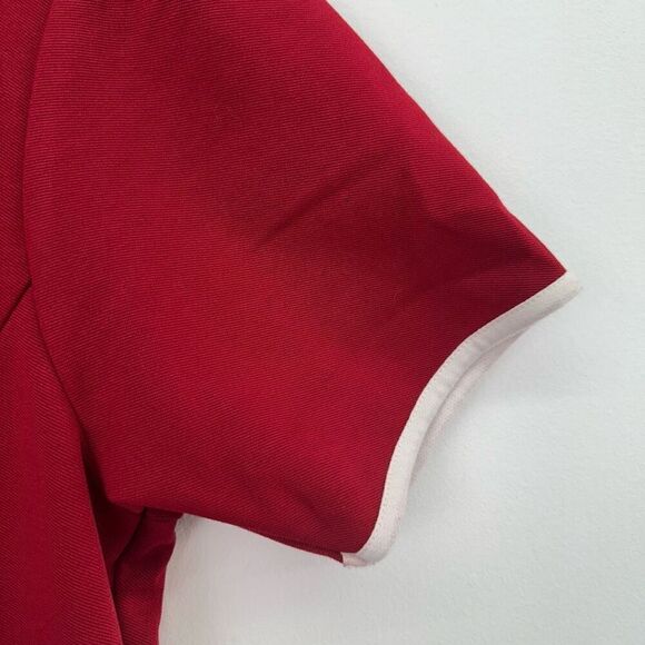 ModCloth Dear Creatures Women’s Burgundy Red Retro Skater Dress - Picture 9 of 12